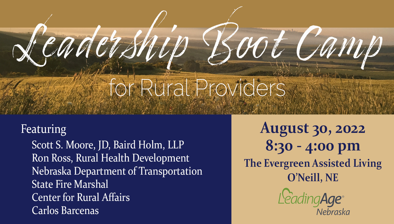Leadership Boot Camp for Rural Providers